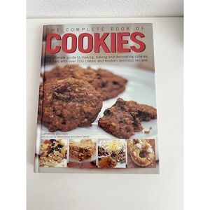 The Complete Book of Cookies Hardcover 200 Recipes Baking Guide